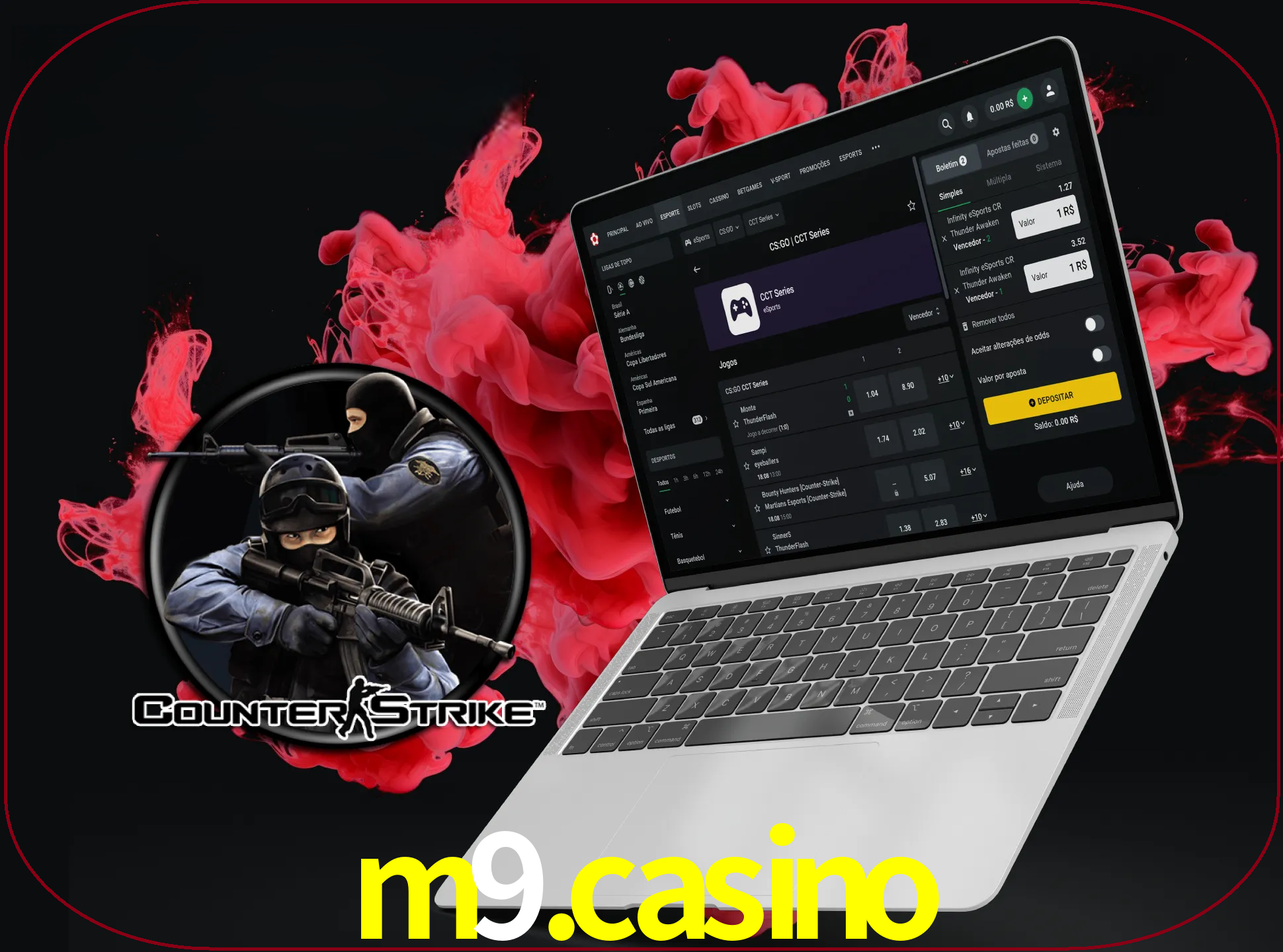 Um grande número de jogos irá agradar aos fãs deste jogo de tiro no sítio Web e na aplicação da empresa M9.CASINO.