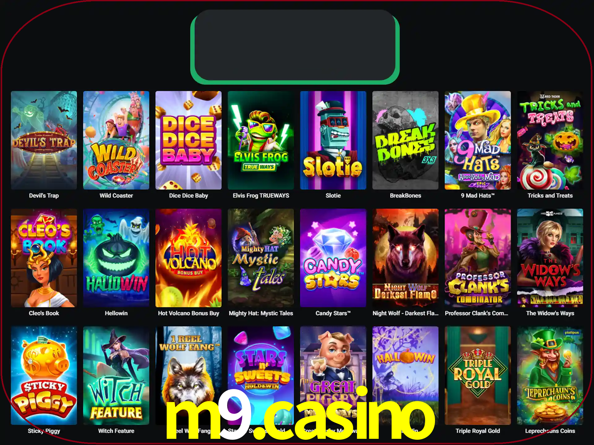 Procure por seus amados jogos de slot.